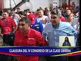 Presidente Nicolás Maduro clausura el IV Congreso de la Clase Obrera
