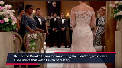 Ridge punches Thomas after the plan is revealed The Bold and the Beautiful Spoil