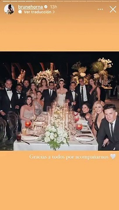 Brunella Horna comparte fotos inditas de su matrimonio con Richard Acua y deja tierno mensaje