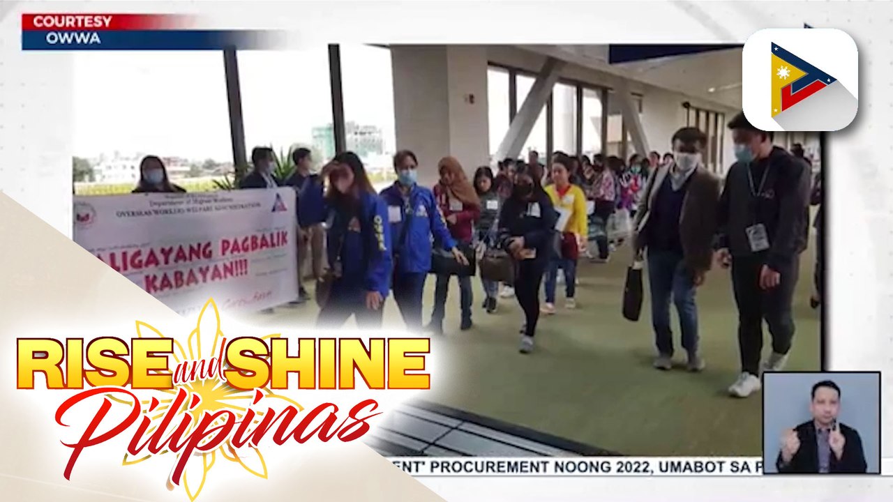 40 OFWs na biktima ng pang-aabuso sa Kuwait, nakauwi na ng bansa