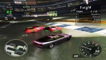 Need For Speed Underground 2 Career Race 8, NSF UG 2 C R8 Game play MadPro Nissan 240sx