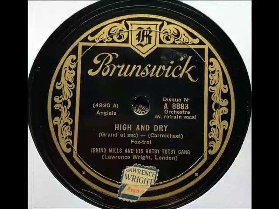 Irving Mills and His Hotsy Totsy Gang - Manhattan Rag (1929)