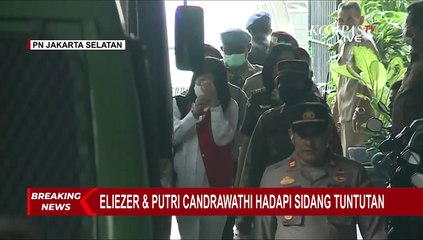 Hadapi Tuntutan Jaksa, Putri Candrawathi Tiba di PN Jaksel Kenakan Kemeja Putih dan Rambut Terurai