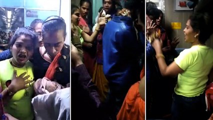 किन्नरों ने कराई चलती ट्रेन में महिला की डिलीवरी