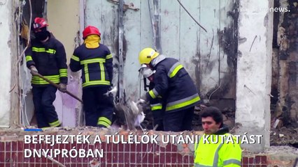Dnyiprói rakétatámadás: befejezték a túlélők utáni kutatást, de legalább 19 ember eltűnt