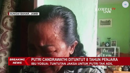 Download Video: Tangis Ibu Yosua Usai Tuntutan 8 Tahun Penjara Putri: Tolong Kami Pak Presiden, Beri Kami Keadilan