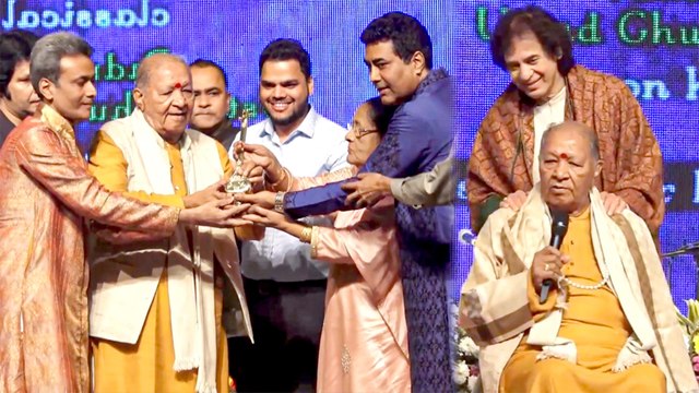 Flute Maestro Pt. Hariprasad Chaurasia को मिला पहला Ustad Ghulam Mustafa Khan Award