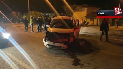Aydın’da kaza yapan alkollü sürücü, aracını bırakıp kaçtı