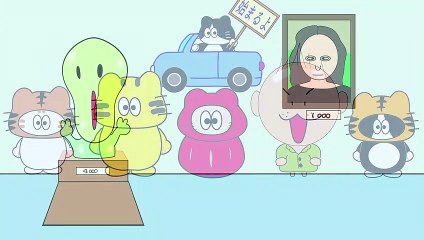 にゃんこの美術セールスマン