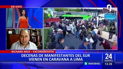 Richard Arce sobre manifestaciones: "Tenemos que agotar todos los medios para el diálogo"