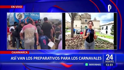 Cajamarca se prepara para celebrar el carnaval 2023