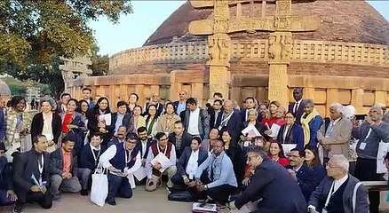 सांची में वाकई शांति का अनुभव होता है