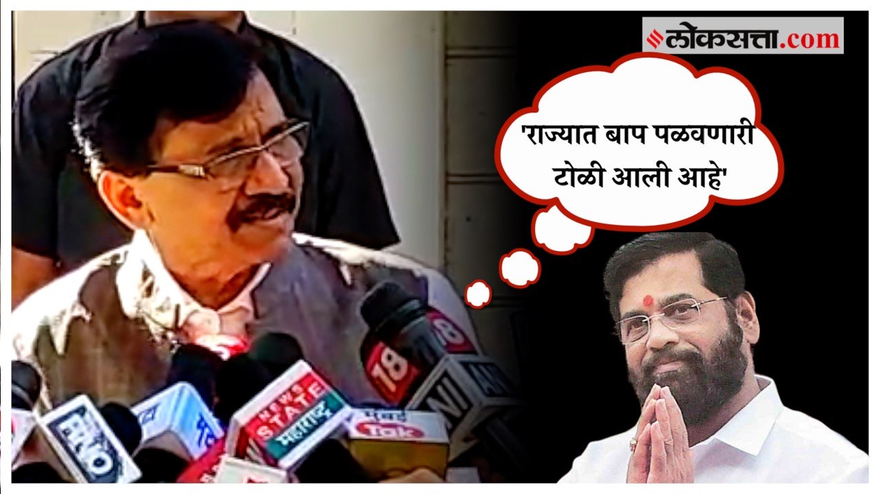'तैलचित्रामागे काय राजकारण आहे ते..'; बाळासाहेबांच्या तैलचित्रावरून Sanjay Raut यांची टीका
