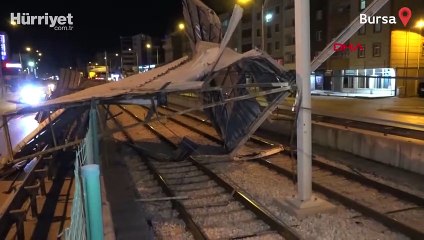 Bursa'da lodos etkili oldu