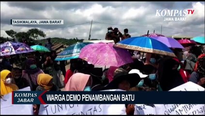 Penambangan Batu Quarry di Gunung Pangajar Rusak Rumah Warga
