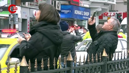 İstanbul’da tarihi pasajda intihar girişimi