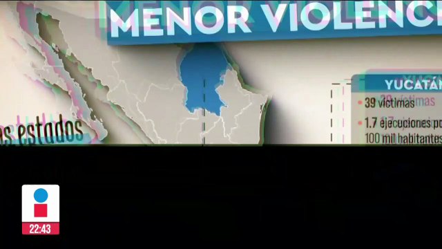 Seis estados concentran la mitad de los homicidios dolosos de México: