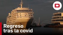 Un crucero llega a Hong Kong después de tres años de veto por la covid