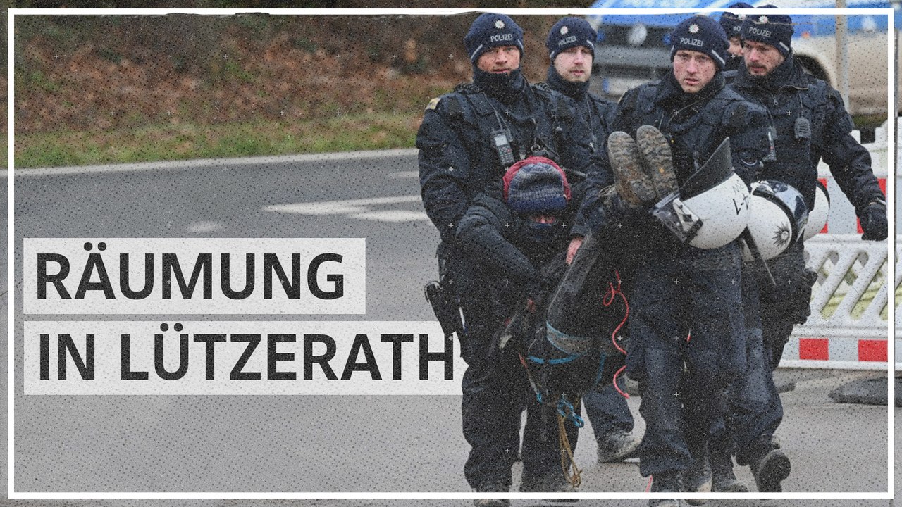 Lützerath-Räumung: 'Vorne hat jeder Schläge von der Polizei abbekommen'
