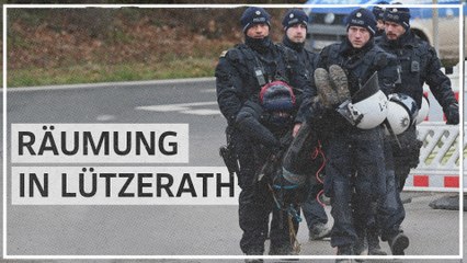 Lützerath-Räumung: "Vorne hat jeder Schläge von der Polizei abbekommen"