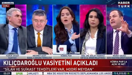 Canlı yayında SADAT kavgası