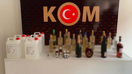 Tornacı, sahte içki üreticisi çıktı