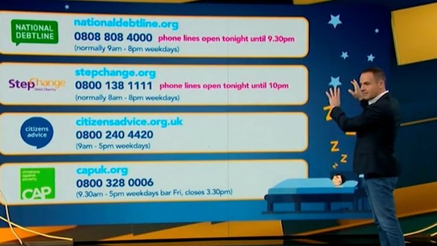 Martin Lewis reveals which charities can help people struggling with debt