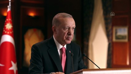 Erdoğan'dan THY Zirvesi'ne videolu mesaj
