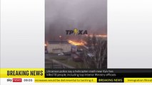 Guerre en Ukraine: Au moins 16 personnes, dont le ministre ukrainien de l'Intérieur et deux enfants, tuées dans le crash d'un hélicoptère près de Kiev - VIDEO