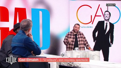 L’acteur Gad Elmaleh fait des confidences sur sa vie sentimentale sur le plateau de « Clique »: « Je ne suis plus célibataire » - VIDEO