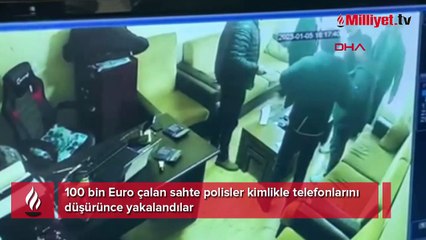 100 bin euro çaldılar! Sahte polisleri ele veren detay