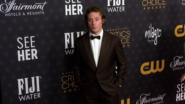 Jeremy Allen White 2023 Critics Choice Awards Red Carpet Arrivals