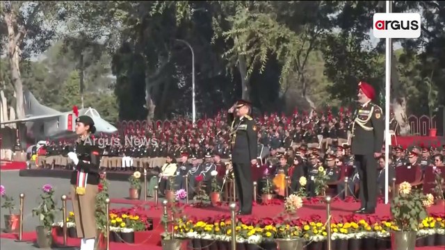 Republic Day 2023: Chief Of Defence Staff Visits NCC Camp At Cariappa Parade Ground