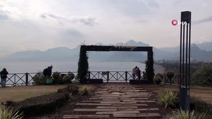 Antalyada bahar ve kış birarada