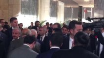Cumhurbaşkanı Erdoğan AK Parti Genel Başkanvekili Binali Yıldırım ile TBMM'ye geldi