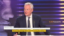 Réforme des retraites, grève, indemnité carburant, taux d'usure et Forum de Davos... Bruno Le Maire invité du 