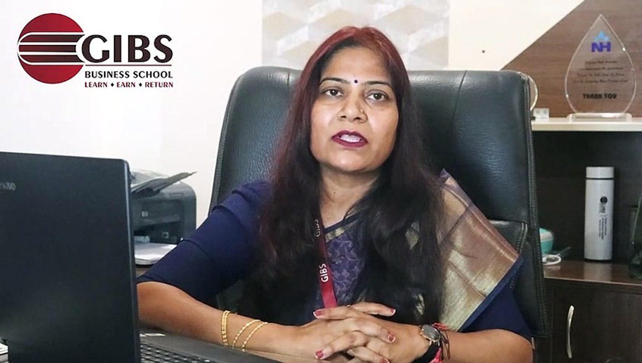 Dean's Message to Students of GIBS Bangalore - Dr. Kavita Mathad - DEAN & CGO | Top BSchool in Bangalore