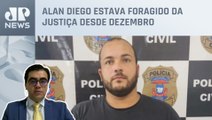 Cristiano Vilela analisa prisão de suspeito de tentar explodir bomba no aeroporto de Brasília