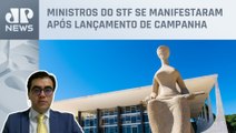 Vilela analisa condenação de ministros aos ataques no STF