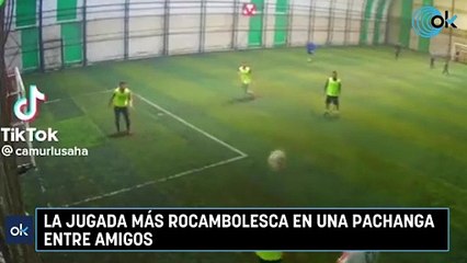La jugada más rocambolesca en una pachanga entre amigos