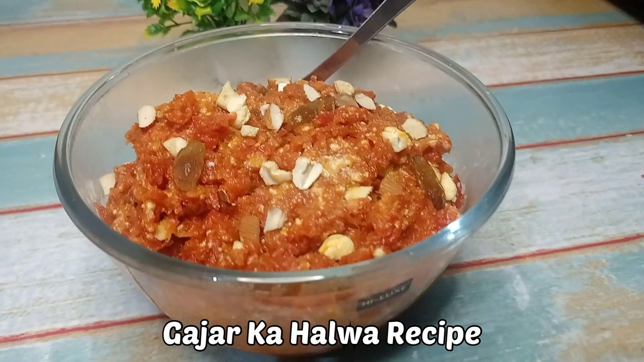 Gajar Ka Halwa Recipe Winter Recipe Ghar Me Halwa Kaise Banaye