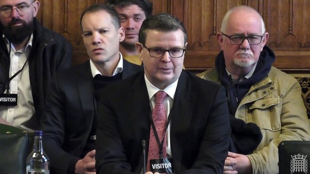 Royal Mail CEO Simon Thompson faces MPs' questions on dispute at BEIS select committee hearing