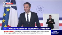 Olivier Véran à la veille de la mobilisation contre les retraites: 