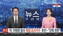 야, 이태원 참사 '독립적 조사기구' 설치 추진…