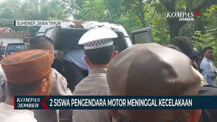 2 Siswa Pengendara Motor Tewas Tabrakan Saat Mendahului Truk