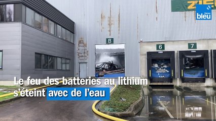 Incendie chez Bolloré Logistics : le site surveillé par les pompiers à Grand-Couronne