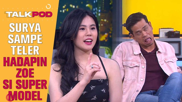 Surya Jegel Emosi Ngobrol Bareng Zoe Levana Si Supermodel, Obrolannya Kemana-mana?!