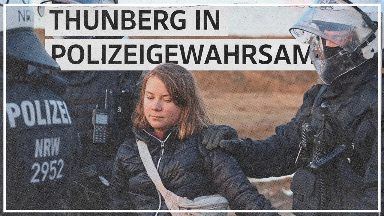 Greta Thunberg vorübergehend in Polizeigewahrsam