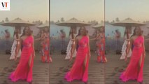 Before her marriage Kiara Advani seen dancing in Bold Dress in her Cousin Marriage #kiaraadvani #dance #marriage