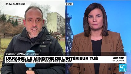 Ukraine : un hélicoptère s'écrase près de Kiev, le ministre de l'Intérieur tué